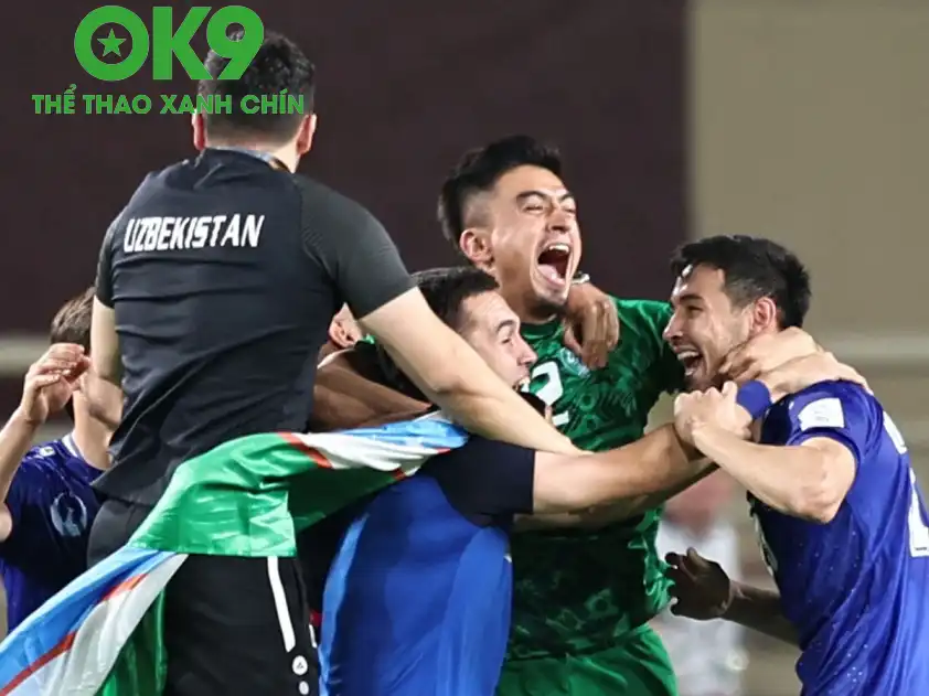 Uzbekistan đã có vé chơi World Cup năm sau (Ảnh: AFC)